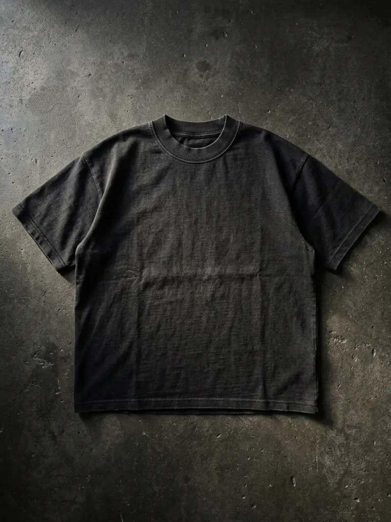 Kaos Custom Boxy Cut Sablon Solo